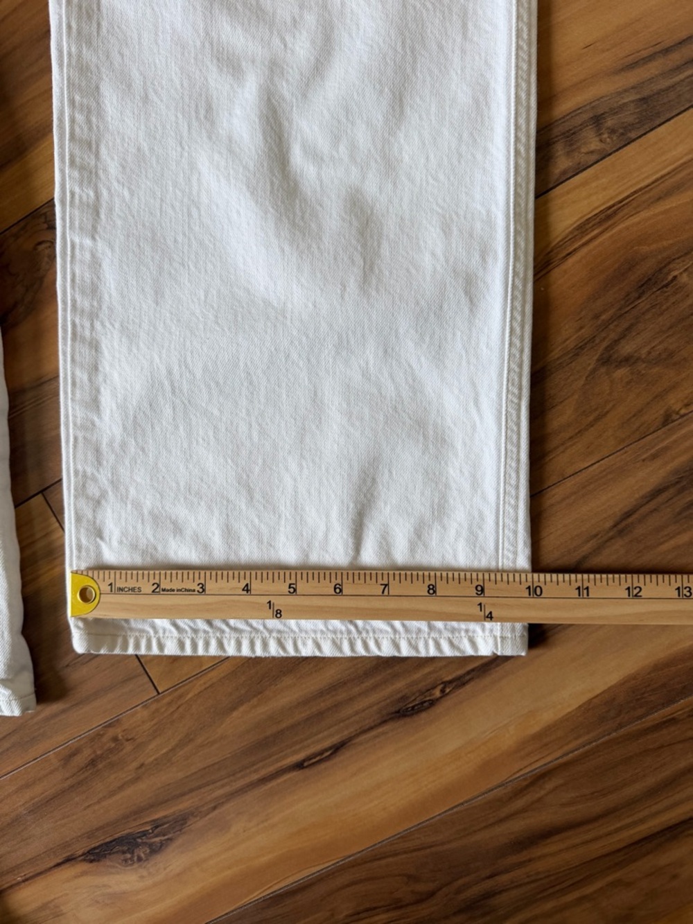 Citizens Of Humanity Eva Utility Crop white Denim - Picture 12 of 12